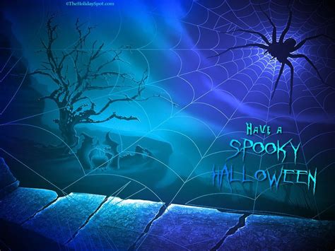 Blue Halloween Wallpapers - Wallpaper Cave