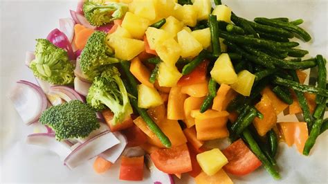 Oven Roasted Hawaiian Vegetables | Recipe | Baked veggies, Vegetable ...