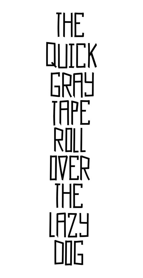 Duct Tape font on Behance | Typographie