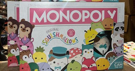 Monopoly Squishmallows Game w/ Exclusive Plush Only $40 Shipped on ...