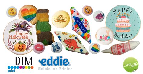 Eddie edible ink printer DTM full colour food printer- direct to food ...