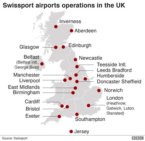 Airports giant Swissport set to halve its UK workforce - BBC News