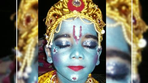 Makeup Of Little Krishna - Mugeek Vidalondon