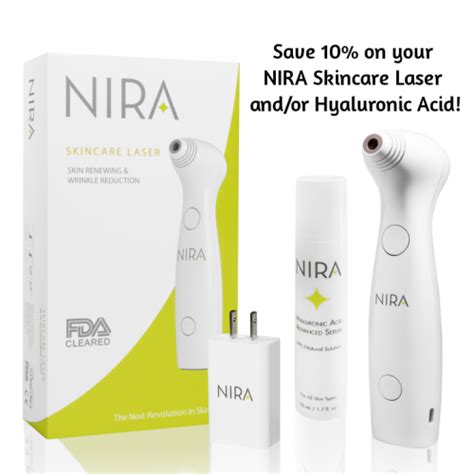 NIRA Skincare Laser Review & Video: Quickly Reduce Wrinkles Around The Eye