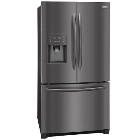 Frigidaire Gallery 21.7-cu ft Counter-depth French Door Refrigerator with Ice Maker (Fingerprint ...