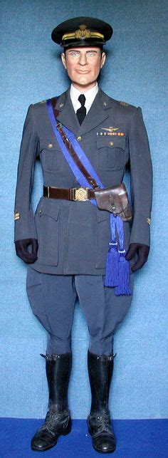 Dress uniform of a Captain of the Regia Aeronautica Militare Italiana ...