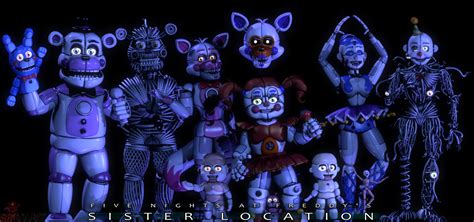 (C4D-FNAFSL) FNAF SL All Animatronics by SrLolbit on DeviantArt