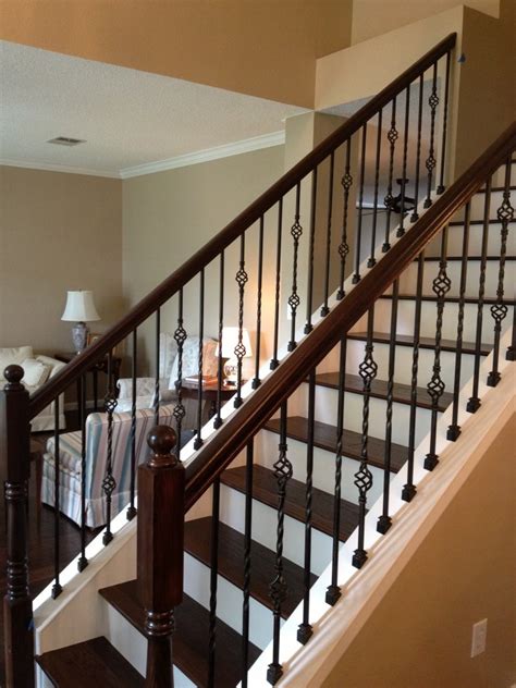 Wrought Iron Stair Railings for Creating Awesome Looking Interior ...