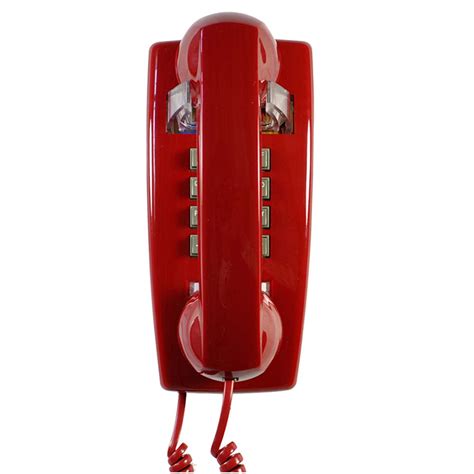 Buy Analog Wall Phone with Cord Classic Corded ed Telephones Landline Vintage Extra Loud Ringer ...