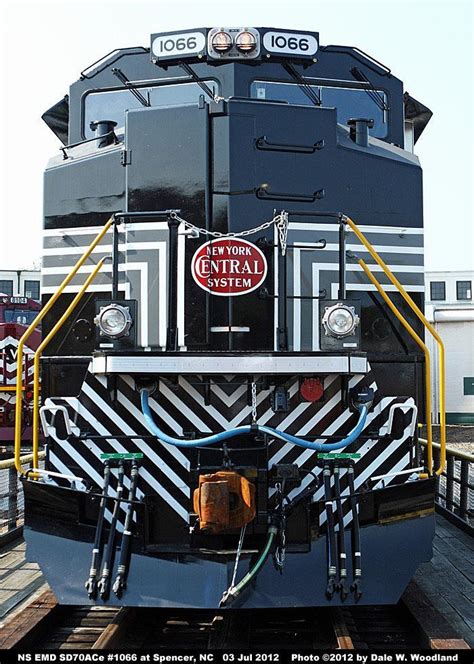 NS EMD SD70ACe #1066 New York Central Railroad Heritage Unit Photo Page