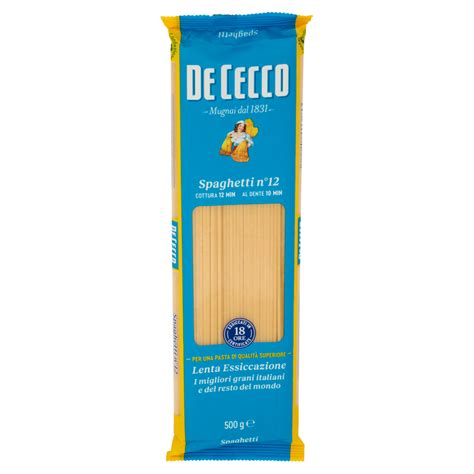 De Cecco Spaghetti n°12 500 g | Carrefour