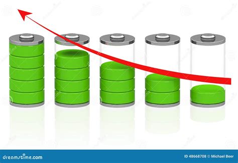 Charging process stock illustration. Illustration of full - 48668708