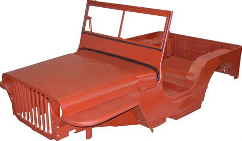 MB2A MB MASTER BODY TUB KIT WILLYS JEEP CJ2A MBK014 GPW