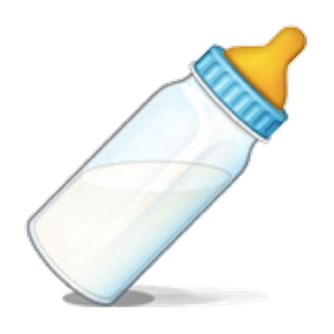 Emojipedia Baby Bottles Milk Guess The Emoji - give your baby a good milk environment png ...