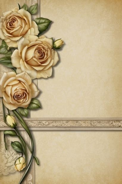 Ivory And Gold Invitation Art Free Stock Photo - Public Domain Pictures