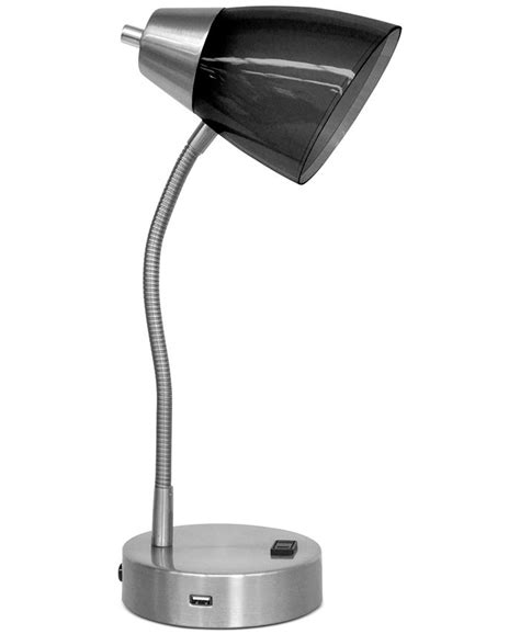 Idea Nuova Flexible Steel Desk Lamp & Reviews - All Lighting - Home ...