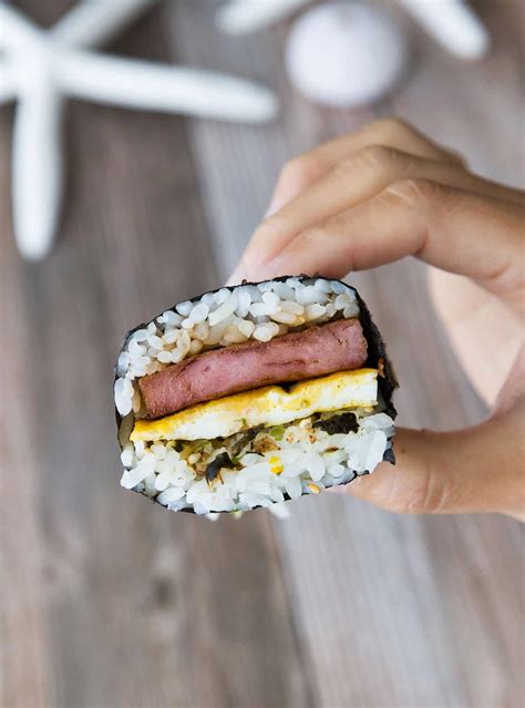 Spam Musubi with Egg & Furikake (Step-by-Step Photos)