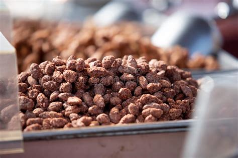 Roasted Assorted Nuts, Food Vendor. Peanuts Stock Photo - Image of pound, shell: 254814338