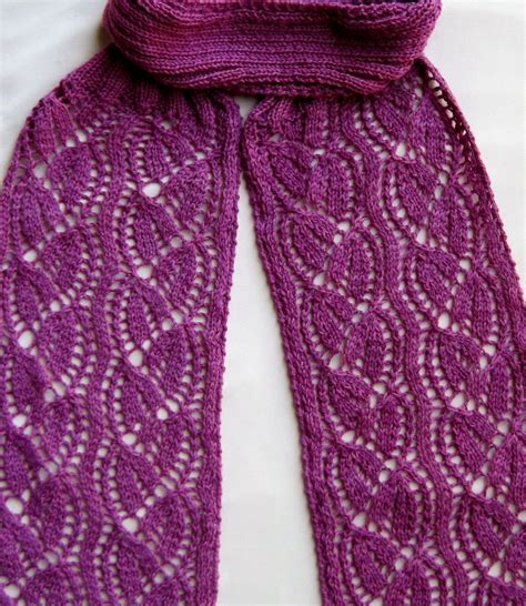 Knit Scarf Pattern: Dayflower Lace Turtleneck Scarf Knitting Pattern - Etsy