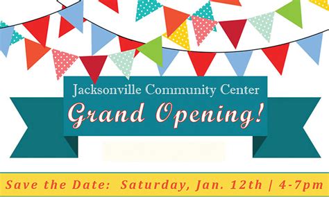 Jacksonville Community Center Grand Opening is January 12! - Jacksonville Review Online