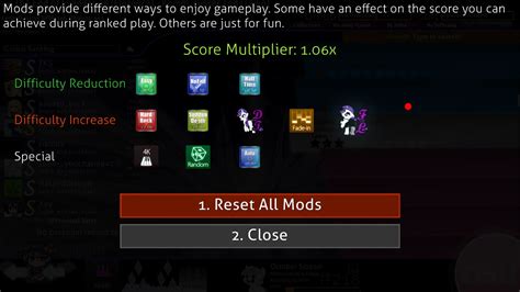 [resolved] Score multiplier shown in mod menu for Hard Mods [osu!mania ...