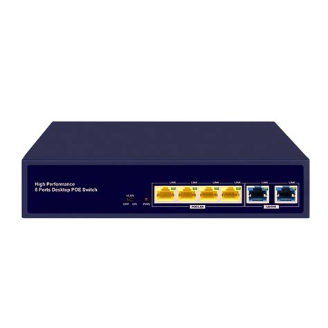 6 ports 100Mbps POE Switch for CCTV