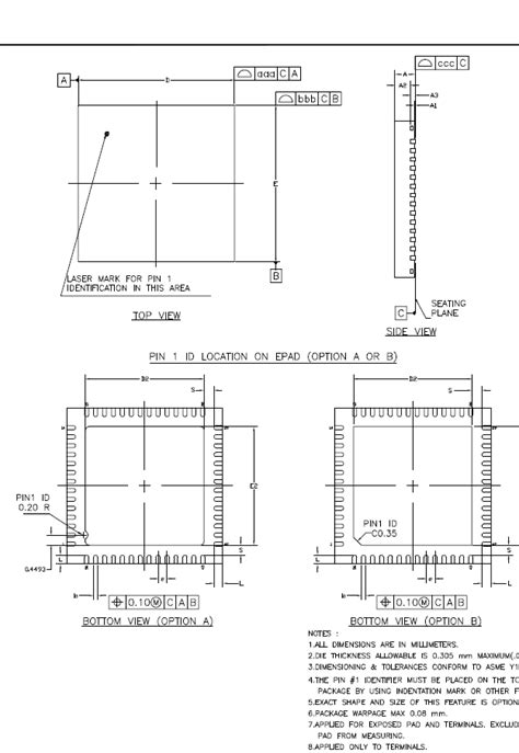 integrated circuit - what is the meaning of 'landing pattern' in designing IC footprint ...