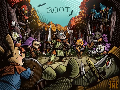 [OC][Art] Fanart, ambush scene from Root. Enjoy ! : r/rootgame