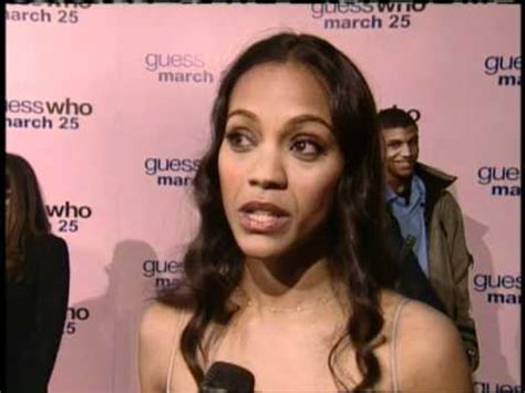 Zoe Saldana "Attached To Bernie Mac" - YouTube