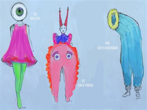 The SpongeBob Musical costume designs by David... - (Just A) Simple ...