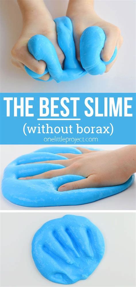 How to Make Slime Without Borax | Homemade slime, Diy slime recipe, Slime for kids