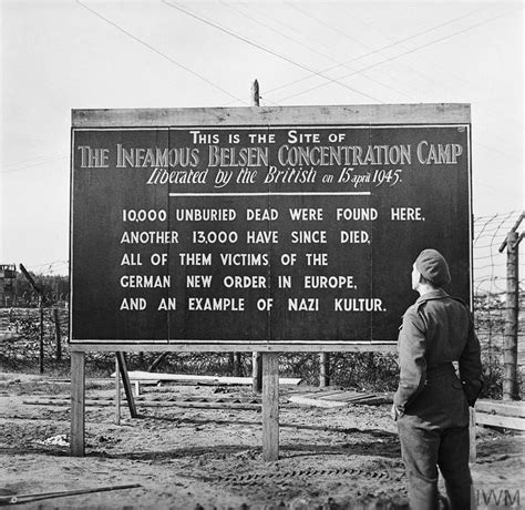 LIBERATION OF THE BERGEN-BELSEN CONCENTRATION CAMP | Parliamentary Archives: Inside the Act Room