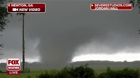 See the tornadoes, massive hail leaving destruction across the Southeast as severe weather ...