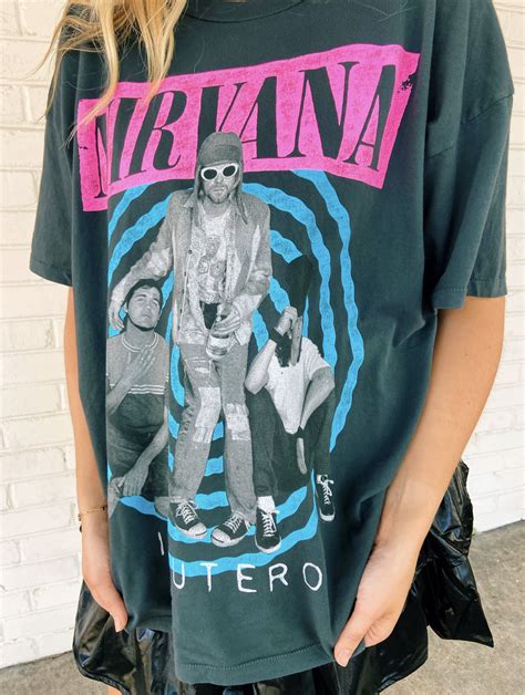 Nirvana In Utero Photo Merch Tee - Thelma & Thistle