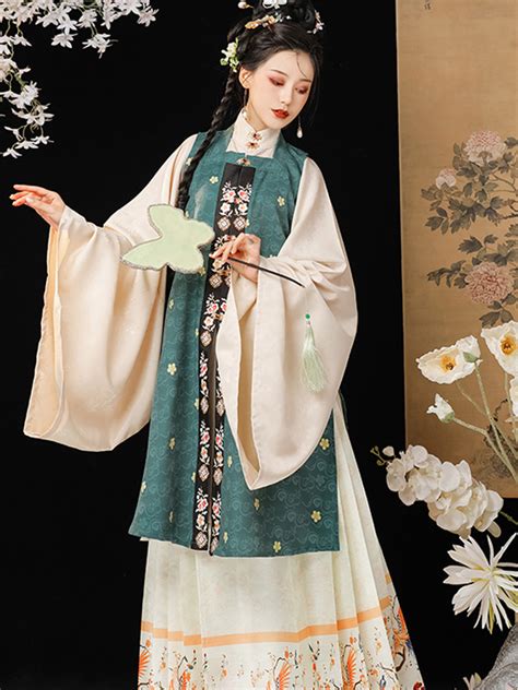 Ming Dynasty Hanfu Dress Women Autumn Winter - Fashion Hanfu