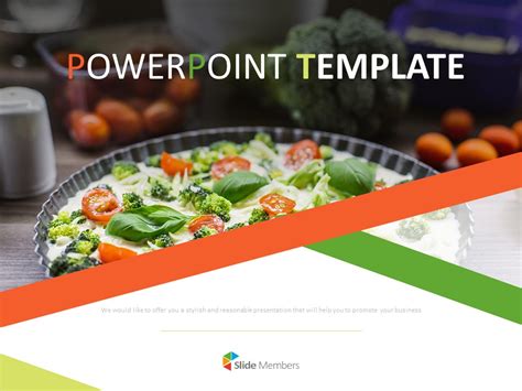 Healthy Food - Free Powerpoint Template