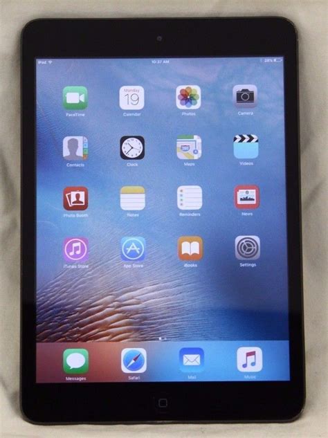 Apple iPad mini 1st Generation 16GB Wi-Fi 7.9in - Black & Slate (11-2C ...