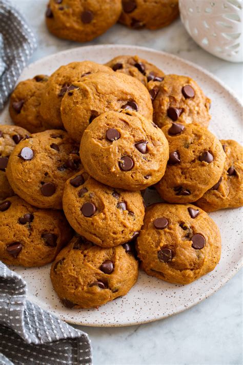 Pumpkin Chocolate Chip Cookies - Cooking Classy