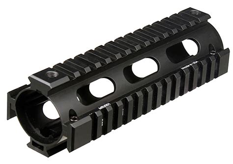 UTG Pro MTU001 Pro Quad Rail Drop-In Handguard Carbine Style made of Aluminum Material with ...