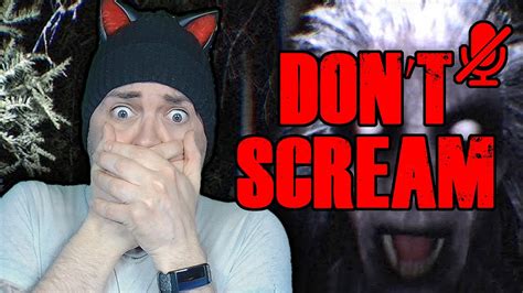 EVERYTIME I SCREAM THE GAME RESETS! | Don't Scream! - YouTube