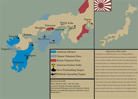 Operation Downfall : r/imaginarymaps