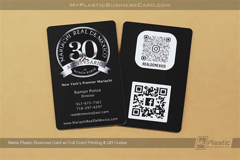 Top 8 Plastic Business Cards With QR Codes - Plastic Business Cards 24 ...