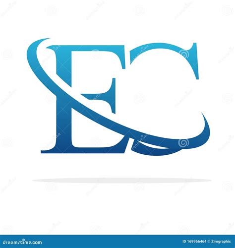 Creative EC Logo Icon Design Stock Vector - Illustration of blue, alphabet: 169966464