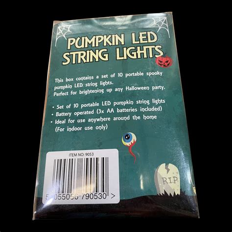 Pumpkin LED String Lights - Glowtopia