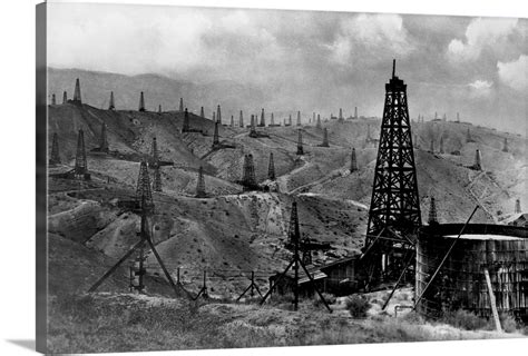 Oil Rigs Near Taft, California Wall Art, Canvas Prints, Framed Prints ...