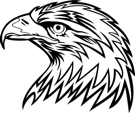 Free Eagle Black And White Drawing, Download Free Eagle Black And White ...