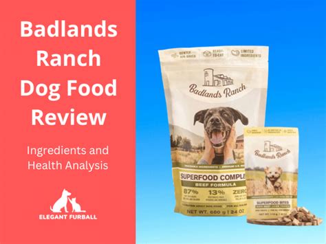 Badlands Ranch Dog Food Review: Ingredients and Health Analysis ...