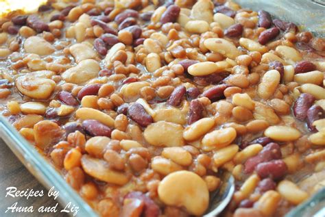 Drunken Baked Beans Casserole - 2 Sisters Recipes by Anna and Liz