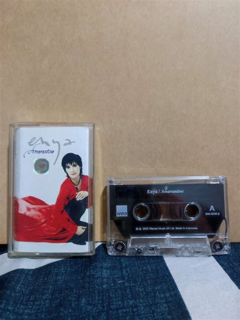 Enya Amarantine Cassette tape album, Hobbies & Toys, Memorabilia ...