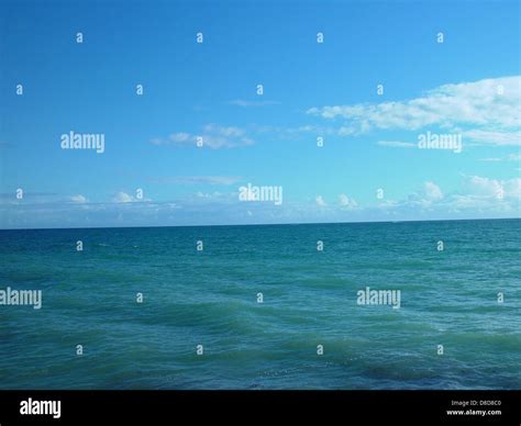 Sea sky clouds Stock Photo - Alamy